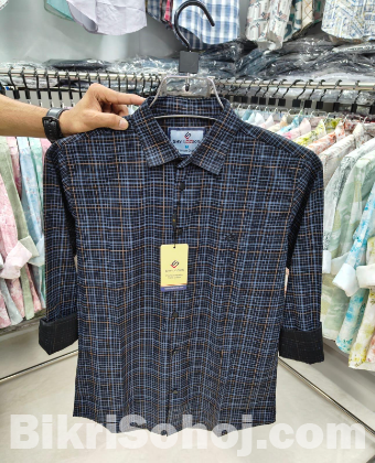 Cotton full Sleeve Check Shirt for Men's